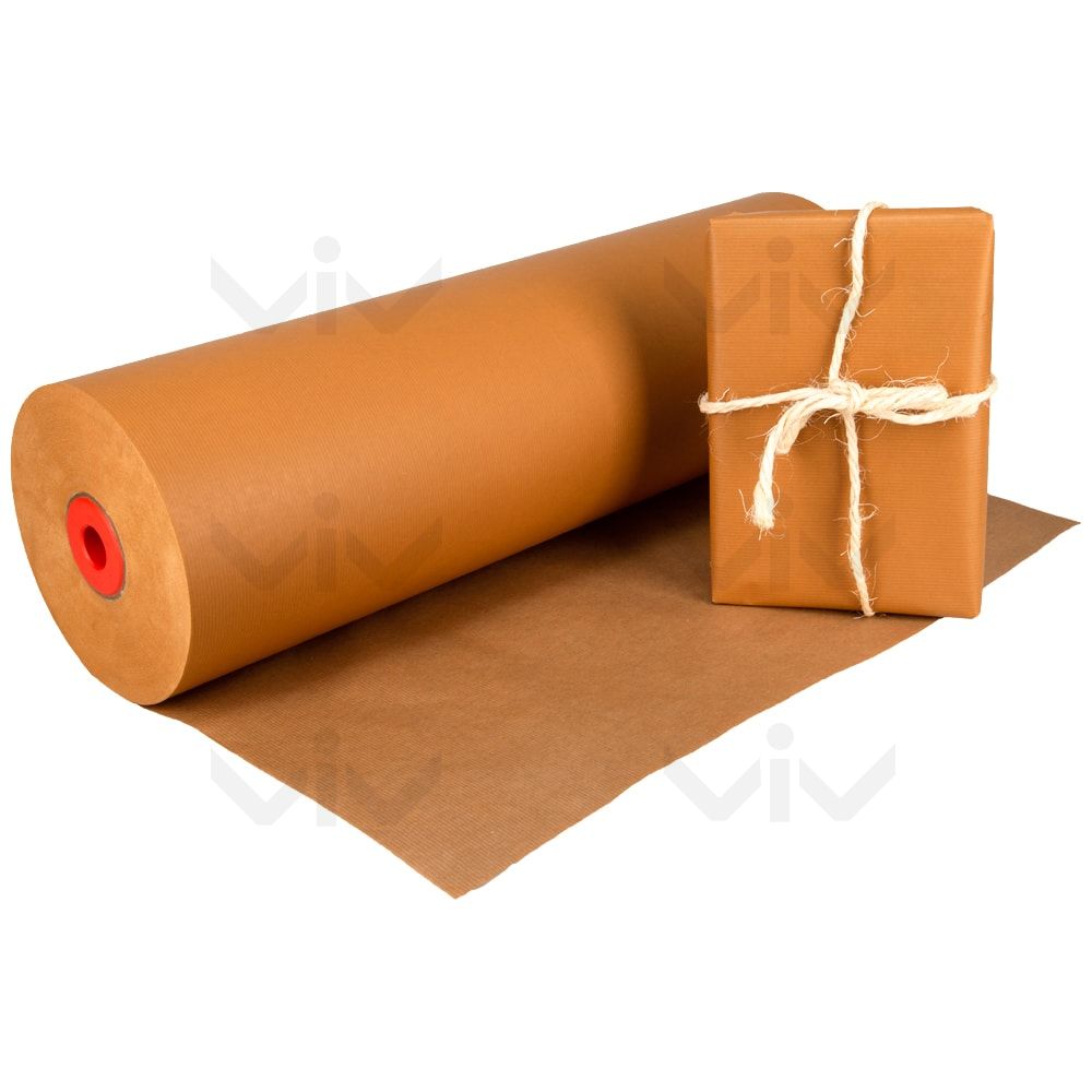 Natuurkraft Kraftpapier op Rol, 59 cm x 400 meter, 50 gram/m2, Oranje