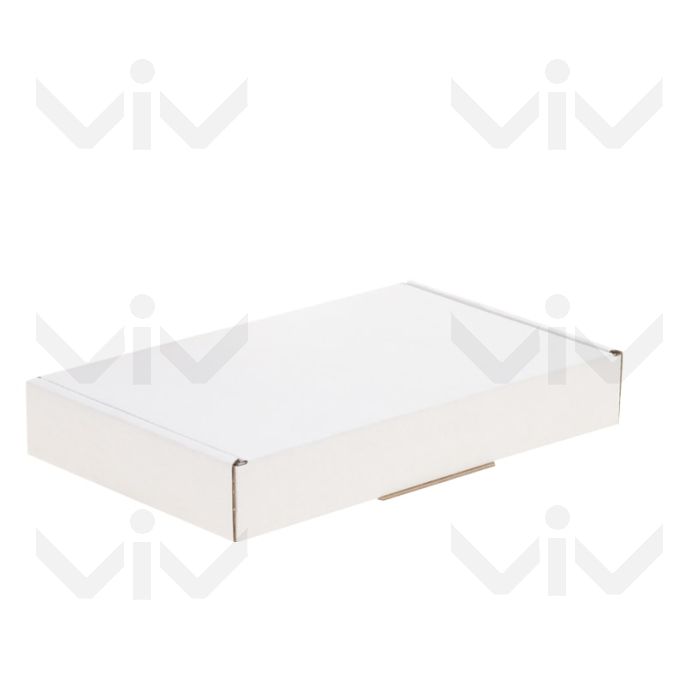 Brievenbusdoosjes, 255 x 160 x 28 mm (A5+ formaat), Wit