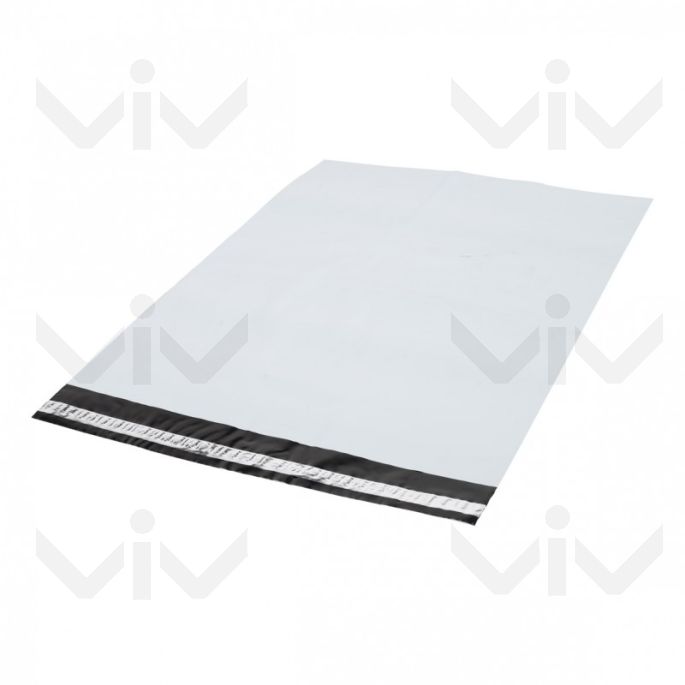 COEX Verzendzakken, Wit/Zwart, 550 x 650 + 50 mm, 50 micron