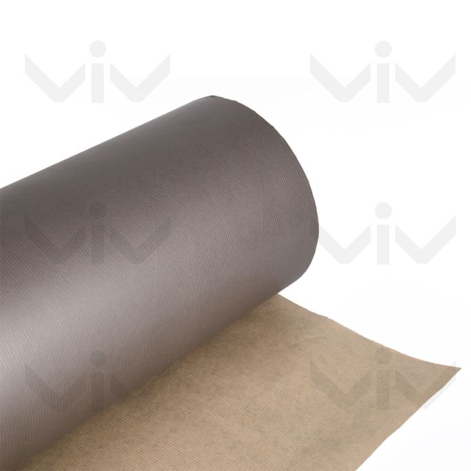 Kraftpapier op rol, 59 cm x 400 meter, 50 gram/m2, Antraciet