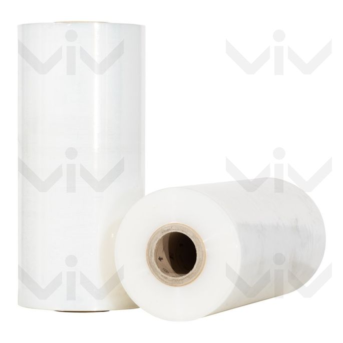 Machinewikkelfolie, 20 micron, 50 cm x 1565 meter, 250% voorrek, Transparant