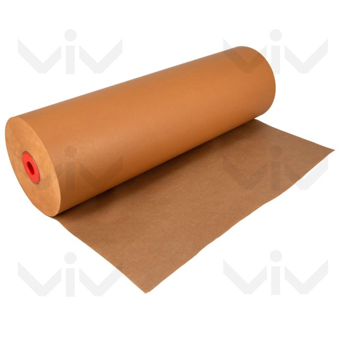 Kraftpapier op rol, 59 cm x 400 meter, 50 gram/m2, Oranje