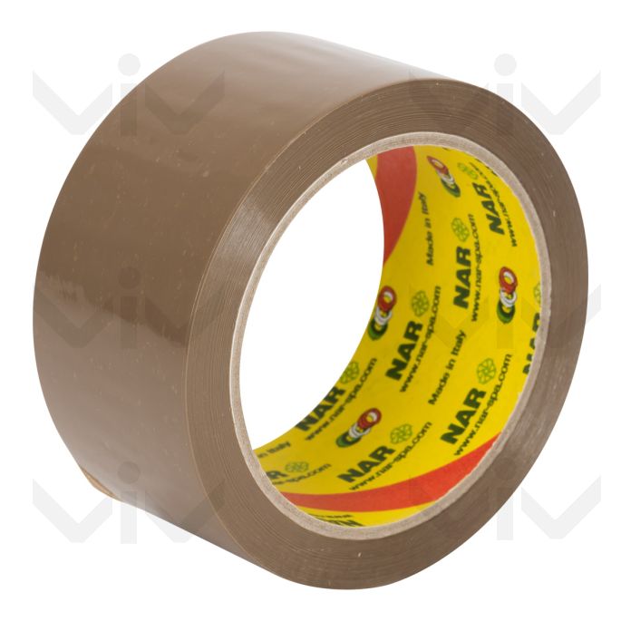 PVC Tape (NAR), Bruin, 50 mm x 66 meter