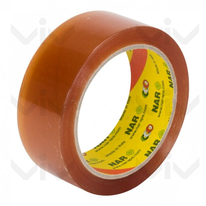 PP Solvent Tape (NAR), Transparant, 38 mm x 132 meter