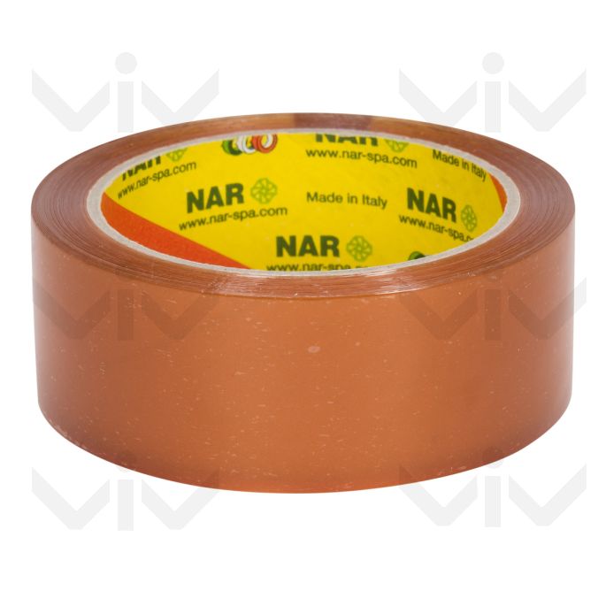 PP Solvent Tape (NAR), Transparant, 38 mm x 66 meter