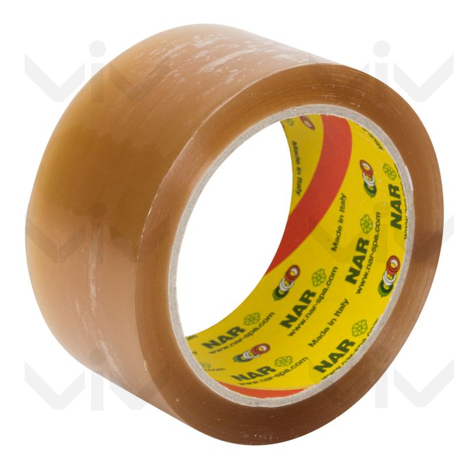 PP Solvent Tape (NAR), Transparant, 50 mm x 66 meter