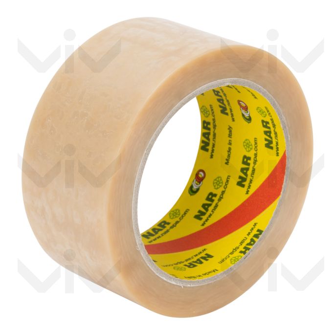 PVC Tape (NAR), Transparant, 50 mm x 66 meter