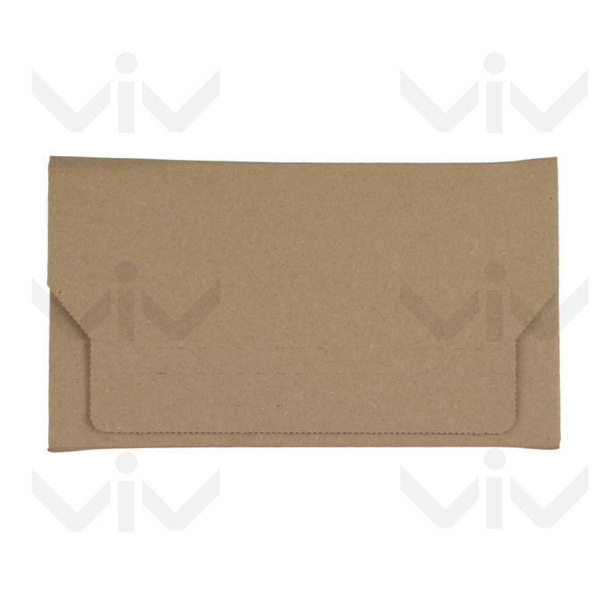 Wikkelverpakking, 320 x 320 x 10-80 mm (LP formaat), Bruin