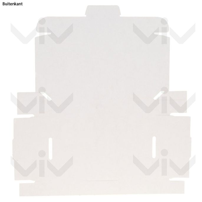 Brievenbusdoosjes, 255 x 160 x 28 mm (A5+ formaat), Wit