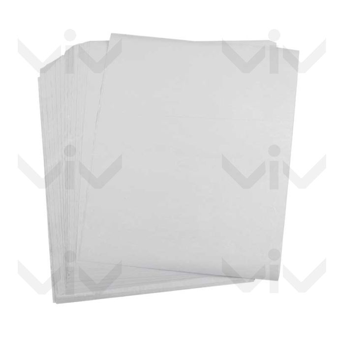 Kaaspapier Vellen, 400 x 480 mm, Wit