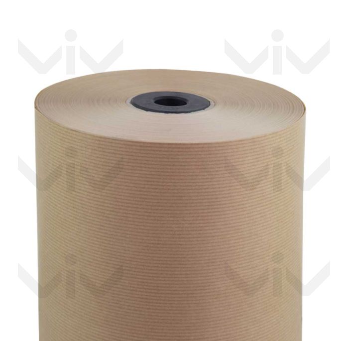 Kraftpapier op rol, 70 cm x 222 meter, 90 gram/m2, Bruin
