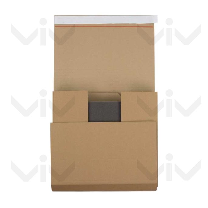 LP Verzenddoos, 330 x 330 x 10-75 mm