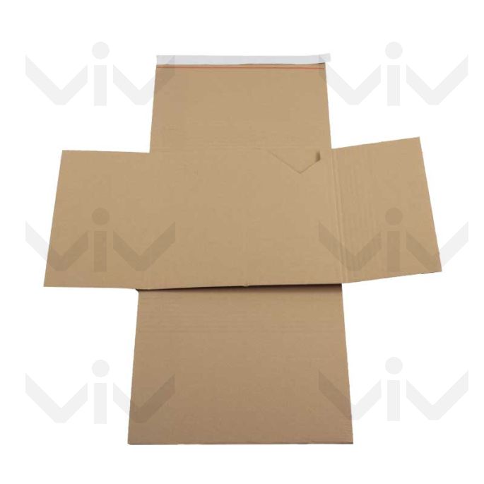 LP Verzenddoos, 330 x 330 x 10-75 mm