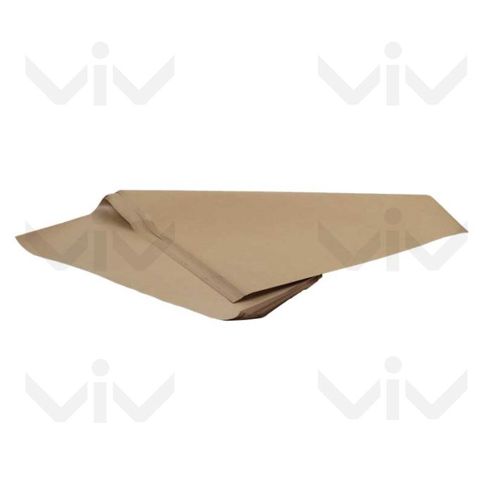 Natronkraft vellen, 60 x 42,5 cm, 40 gram/m2, 10 kg per pak
