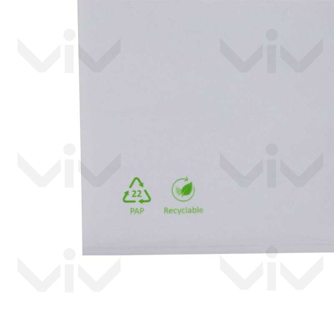 Papieren Paklijstenvelop, Onbedrukt, 220 x 160 mm, C5 formaat
