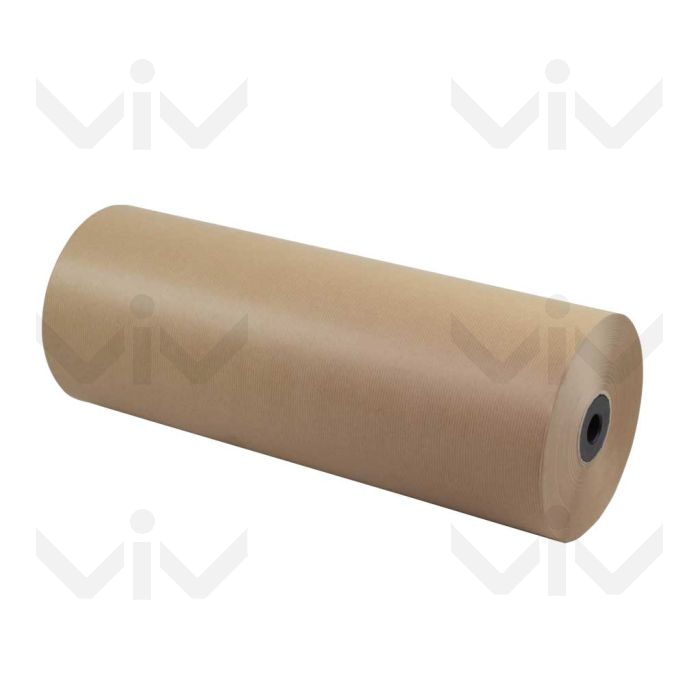 Kraftpapier op rol, 50 cm x 222 meter, 90 gram/m2, Bruin