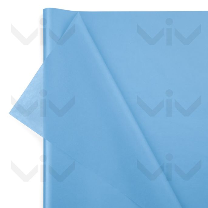 Vloeipapier, 50 x 76 cm, 18 gram/m2, Pacific Blue