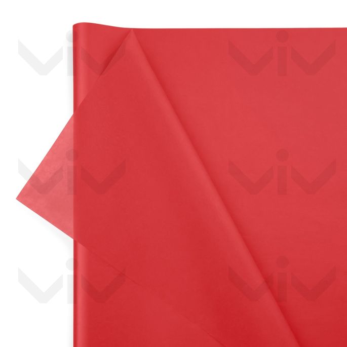 Vloeipapier, 50 x 76 cm, 18 gram/m2, Cherry Rood