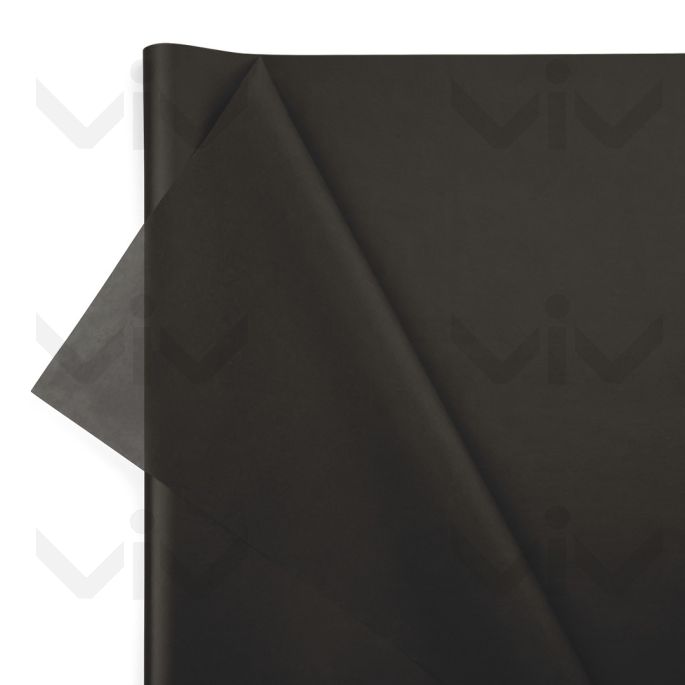 Vloeipapier, 50 x 76 cm, 18 gram/m2, Zwart