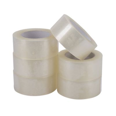 PP Acryl Tape Low Noise, 28 micron, 50 mm x 66 meter, Transparant