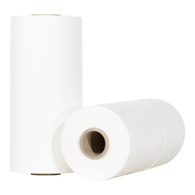 Machinewikkelfolie, 23 micron, 50 cm x 1340 meter, 220% voorrek, Wit