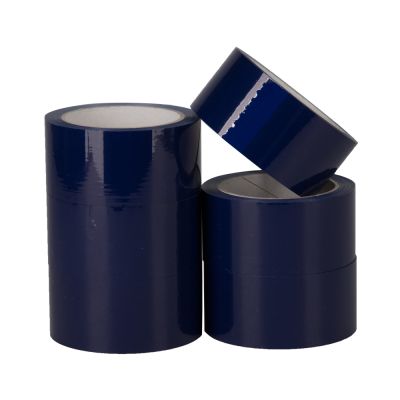 PP Acryl Tape Low Noise, 28 micron, 50 mm x 66 meter, Donkerblauw