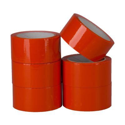 PP Acryl Tape Low Noise, 28 micron, 50 mm x 66 meter, Oranje