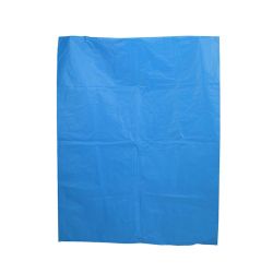 Plastic zakken (PE), Blauw, 46 x 5 x 84 cm, 110 micron