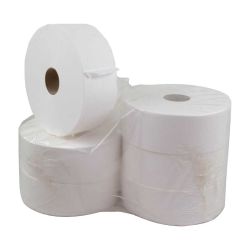 Maxi jumborol Toiletpapier 2-laags Cellulose, 1520 vellen x 6 rollen