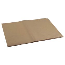 Natronkraft vellen, 60 x 42,5 cm, 40 gram/m2, 10 kg per pak