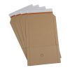 Wikkelverpakking, 320 x 320 x 10-80 mm (LP formaat), Bruin