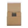 LP Verzenddoos, 330 x 330 x 10-75 mm