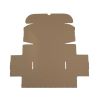 Postdoosjes met Klepsluiting, Enkelgolf, 330 x 242 x 77 mm (A4+ formaat), Bruin