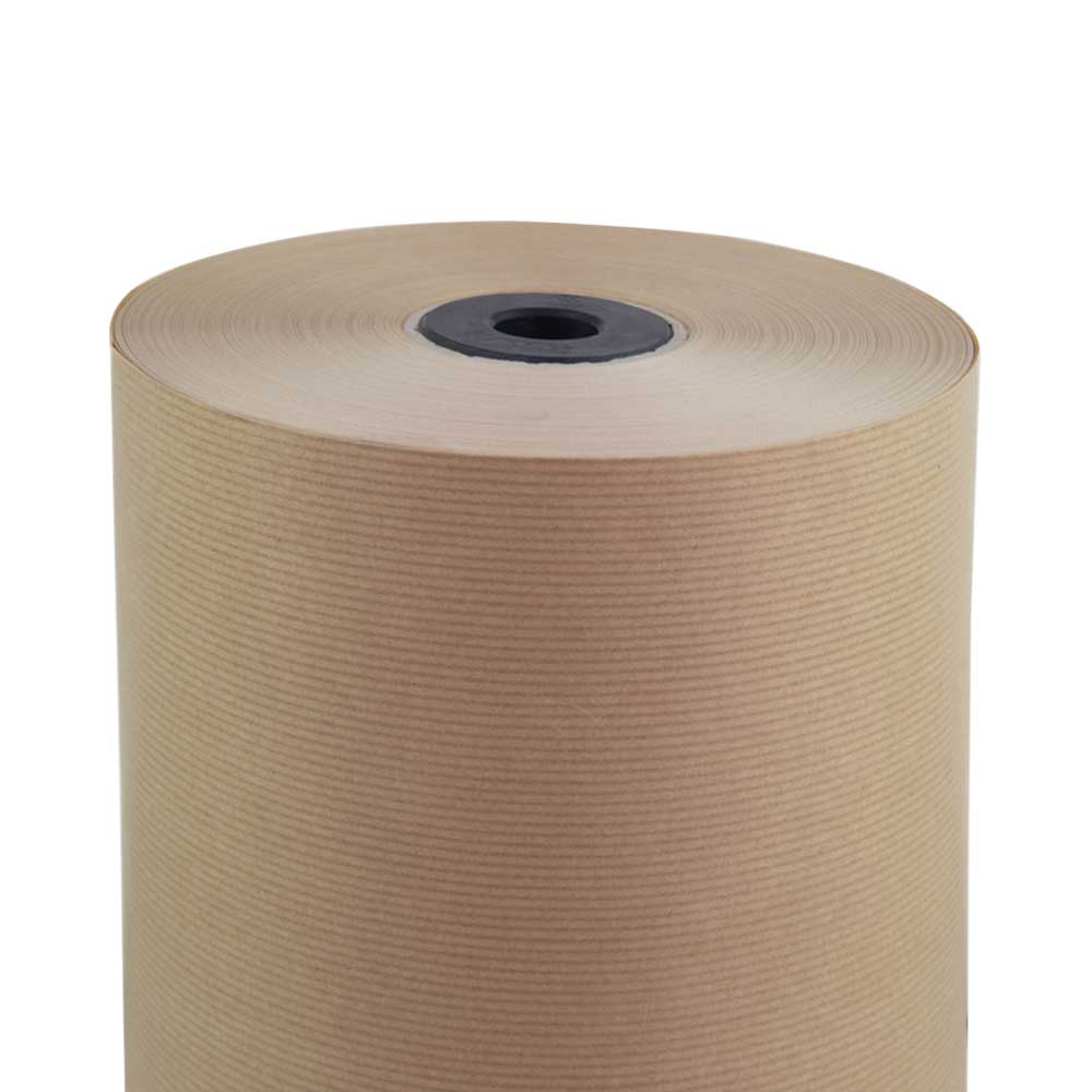 Kraftpapier op rol, 50 cm x 222 meter, 90 gram/m2, Bruin, foto 5 van 5