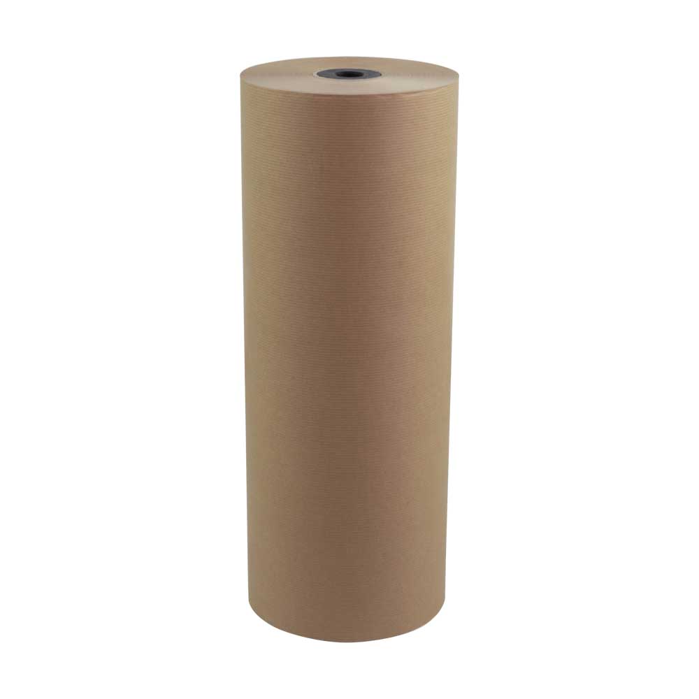 Kraftpapier op rol, 50 cm x 222 meter, 90 gram/m2, Bruin, foto 2 van 5