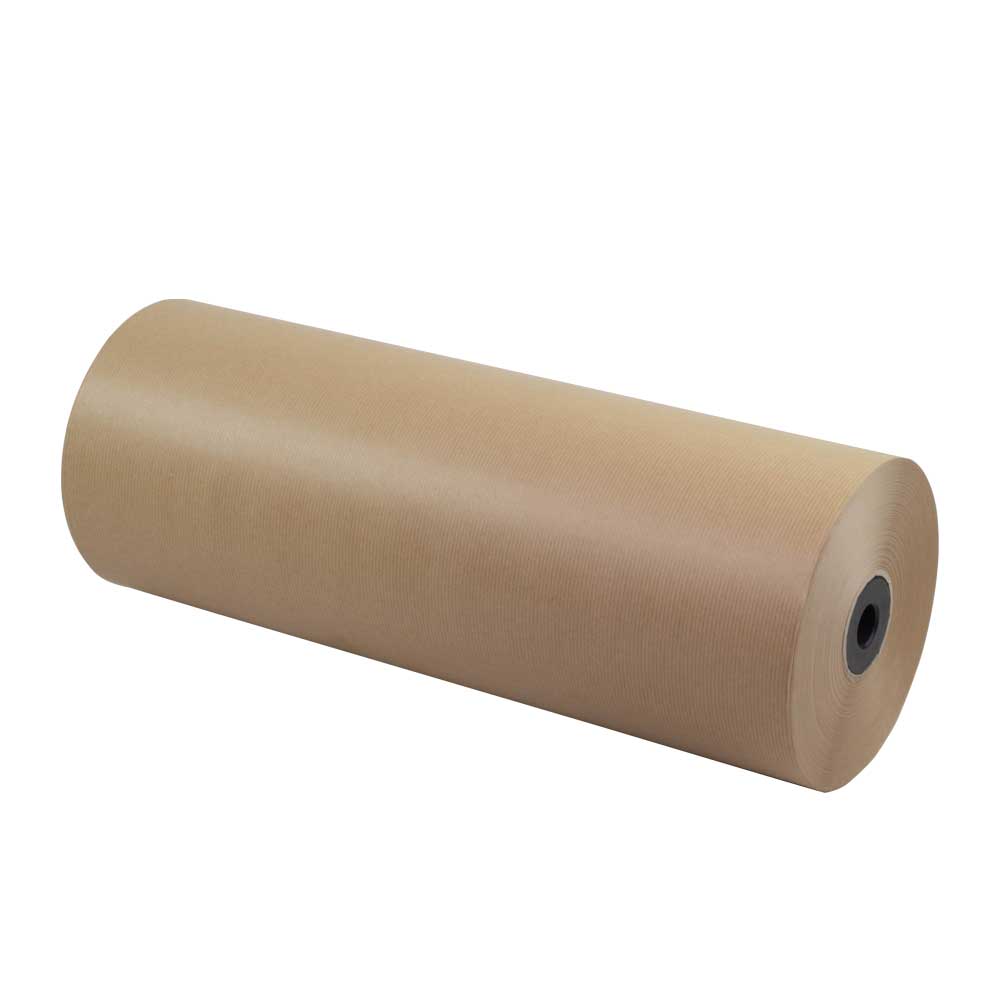 Kraftpapier op rol, 50 cm x 222 meter, 90 gram/m2, Bruin, foto 4 van 5